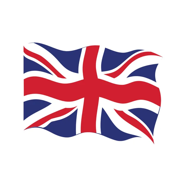 Флаг Соединенного Королевства — стоковый вектор