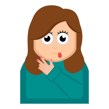 El barış sembolü olan kadın