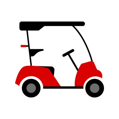 İzole Golf sepeti görüntü