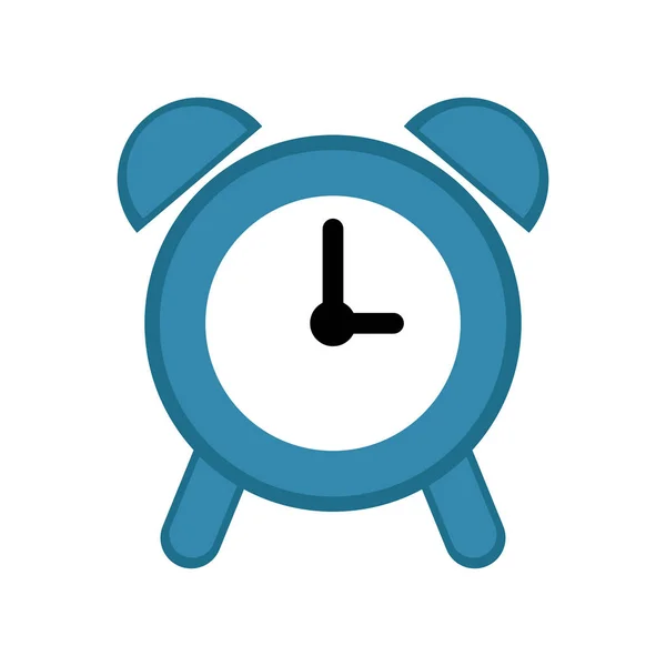 Izolovaná ikona hodin — Stockový vektor
