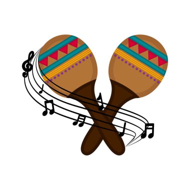 İzole marakas görüntü