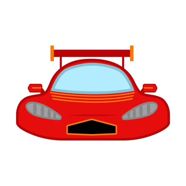 Isolated racing car — Stock Vector