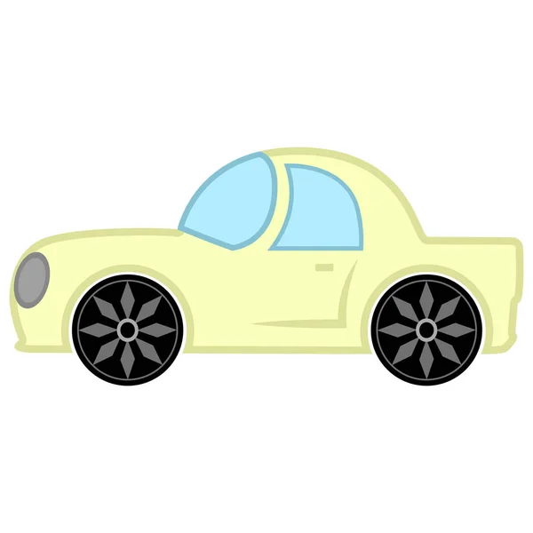 Coche de carreras aislado — Vector de stock