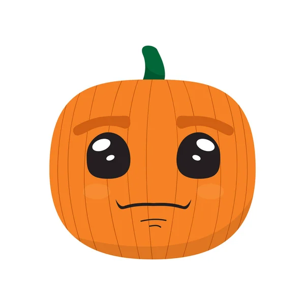Cute pumpkin cartoon — Stock Vector