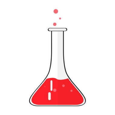 Yalıtılmış Erlenmeyer Flask görüntü