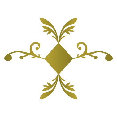 İzole edilmiş arabesk deseni