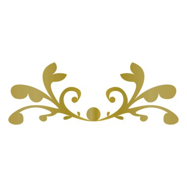 İzole edilmiş arabesk deseni