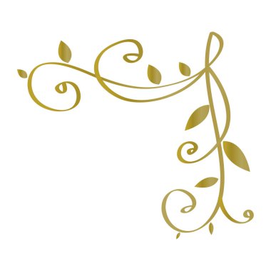 İzole edilmiş arabesk deseni