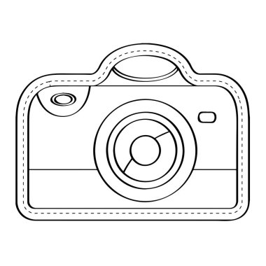 Kamera simgesi noktalı etiket