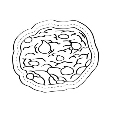 Chocoloate cips çerez noktalı etiket