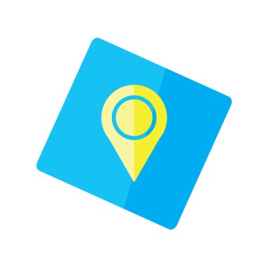 Etiket üzerinde yalıtılmış pin giriş sembolü