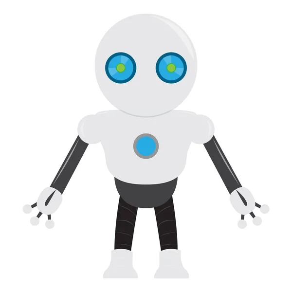 Isolated robot toy - Vector — Stock Vector