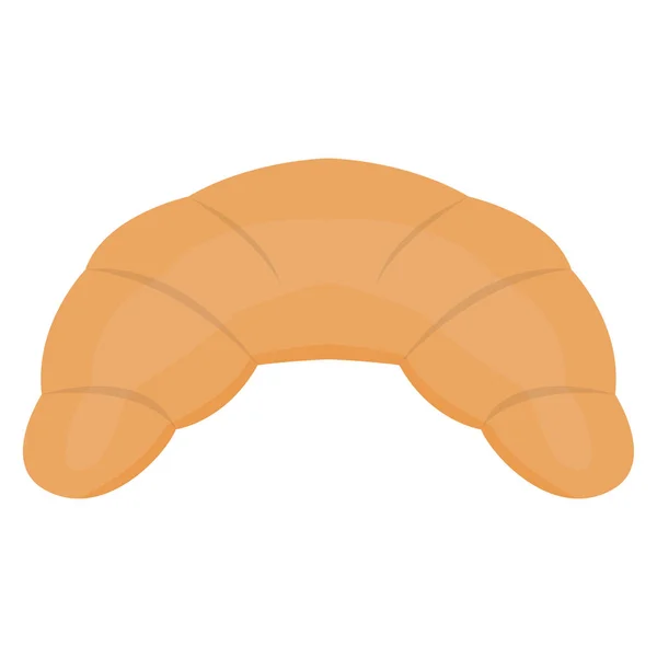 Isoliertes Croissant-Image — Stockvektor