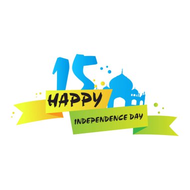 Hindistan bağımsızlık günü afişi