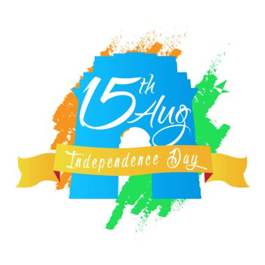 Hindistan bağımsızlık günü afişi