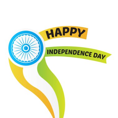 Hindistan bağımsızlık günü afişi