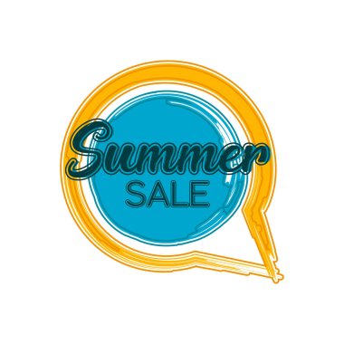 Bir kabarcık sohbet sumer satış etiketi