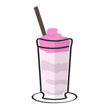 İzole frappe simgesi