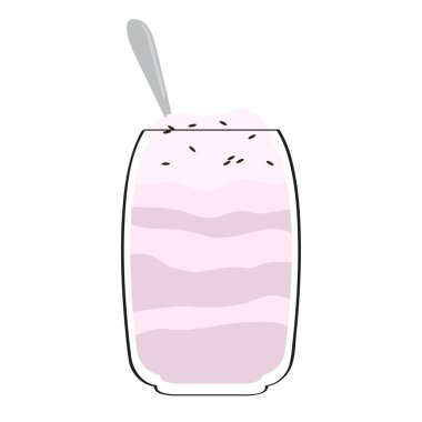 İzole frappe simgesi