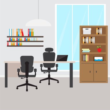 Ofis işyeri görünümü