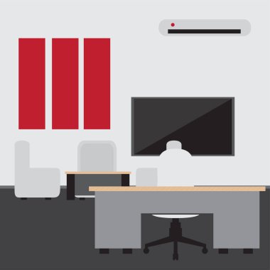 Ofis işyeri görünümü