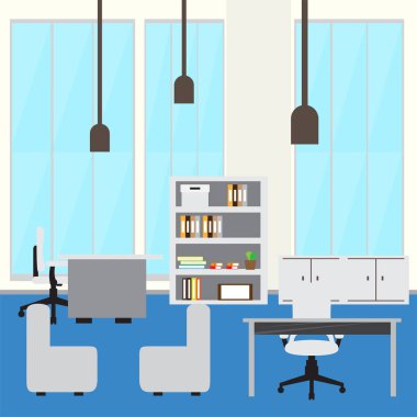 Ofis işyeri görünümü