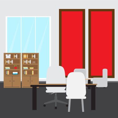 Ofis işyeri görünümü