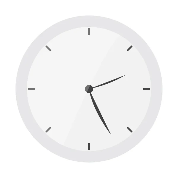 Isolerad klock klocka — Stock vektor