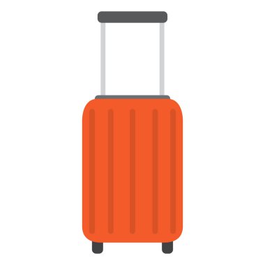 İzole seyahat çantası