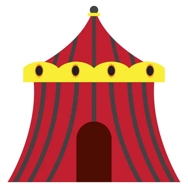 Isolato big top — Vettoriale Stock