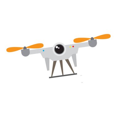 İzole uçan drone