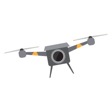 İzole uçan drone