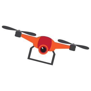 İzole uçan drone