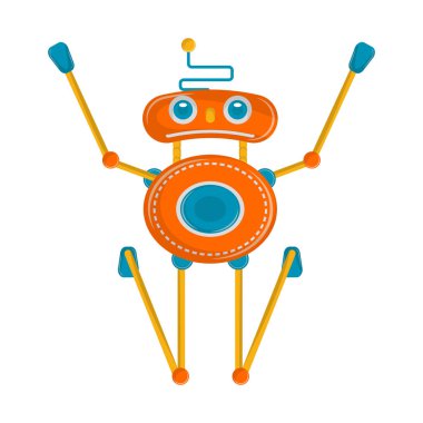 Üzgün robot oyuncak