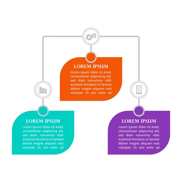 Zakelijke infographics illustratie — Stockvector