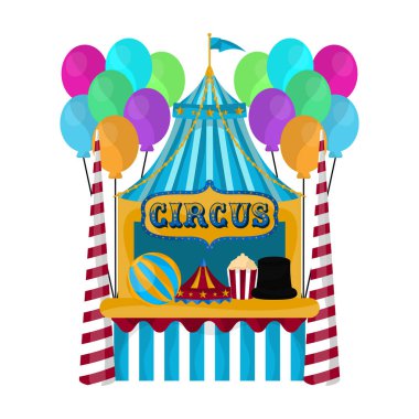 İzole sirk halısı