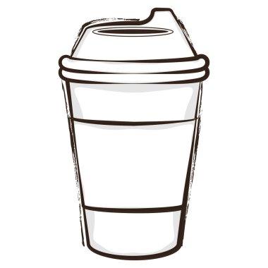 Bir kağıt cam Çizimi