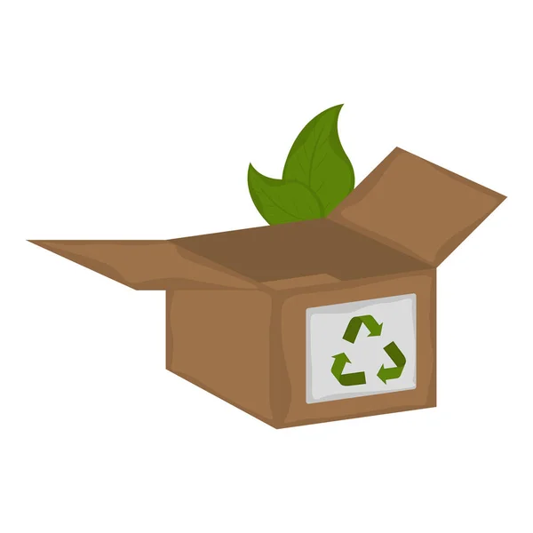 Illustration zum Recyclingkonzept — Stockvektor