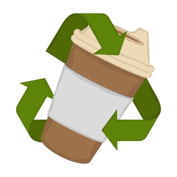 リサイクルの概念図 — ストックベクタ
