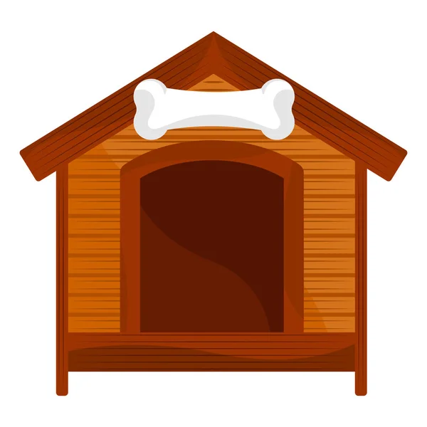 Izolowany pies dom — Wektor stockowy