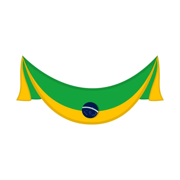 Bandeira do Brasil — Vetor de Stock