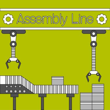 Montaj satırı posteri