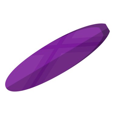 İzole renkli sörf tahtası