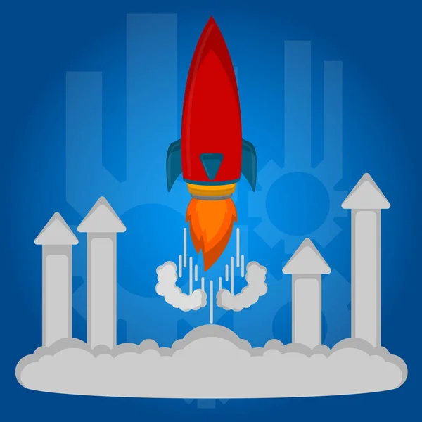 Startup image illustration — Stock Vector