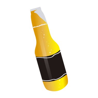 Ayrı bir bira şişesi.