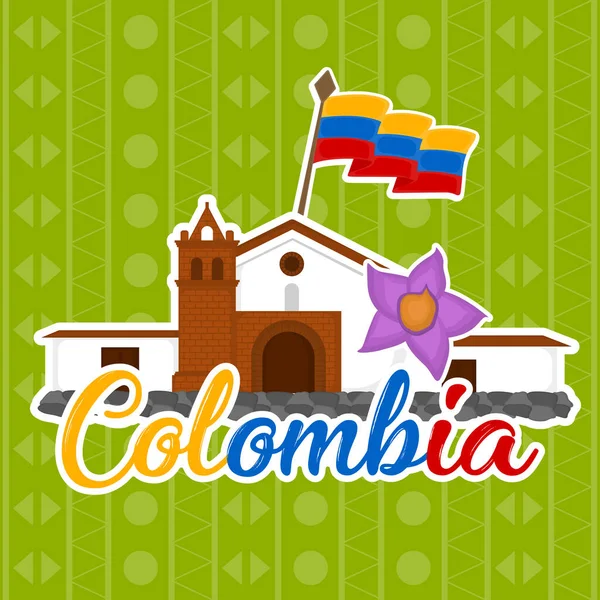 Imagen representativa de Colombia — Archivo Imágenes Vectoriales