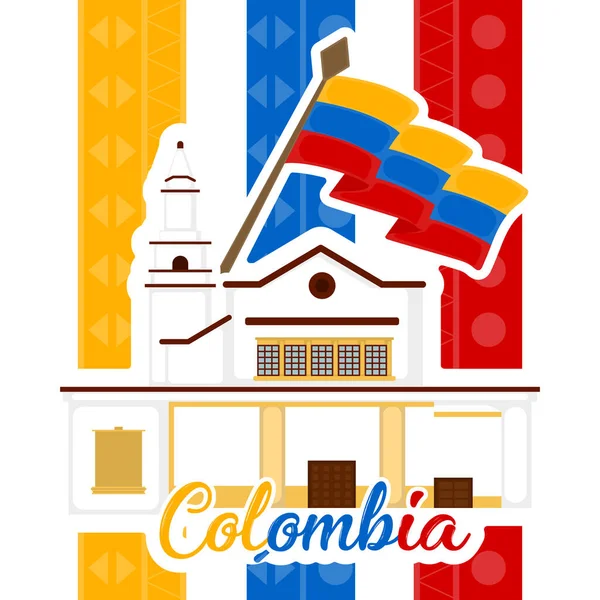 Imagen representativa de Colombia — Archivo Imágenes Vectoriales