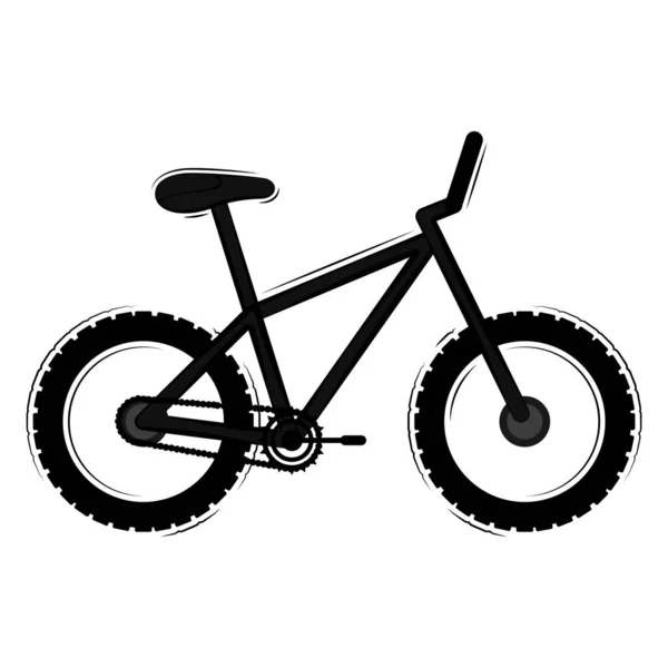 Imagem de bicicleta isolada —  Vetores de Stock