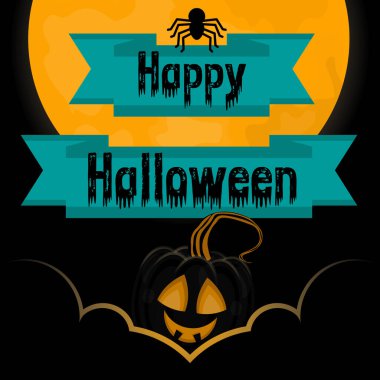 Mutlu Cadılar Bayramı Kartı