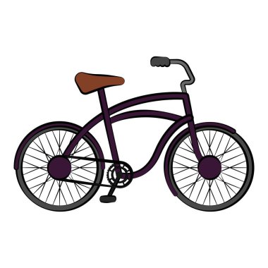 Yalıtılmış bisiklet görüntüsü